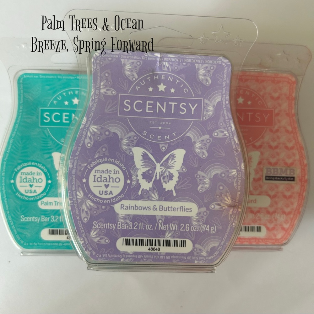 Scentsy Wax Bar Trio